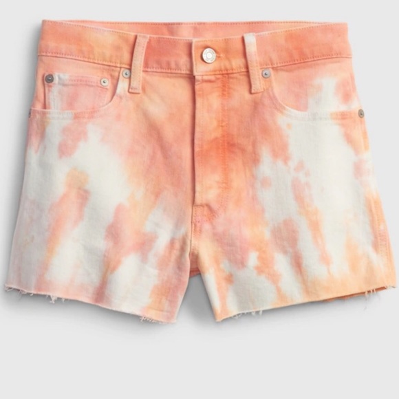 GAP Cheeky Tie Dye Denim Short - Picture 6 of 16